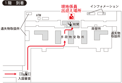 Jal 海外ツアー 空港での集合場所 係員出迎え場所 ポーランド