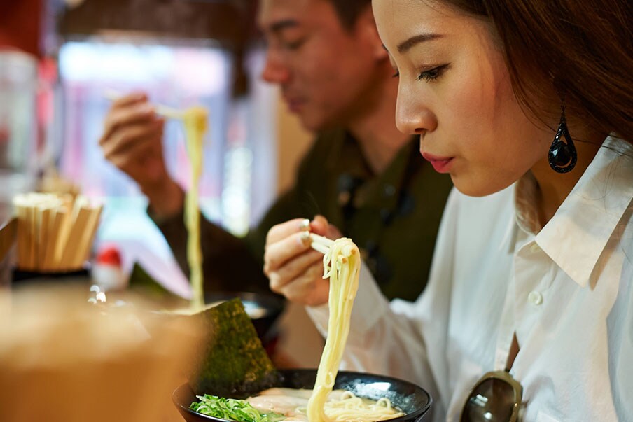 Enjoy the best ramen in Japan