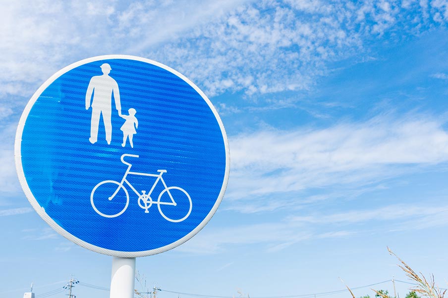 Ride in the right areas