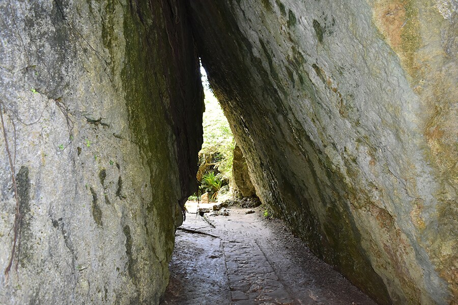 Feel good energy at the most sacred place in the Ryukyu Kingdom, Sefa-Utaki
