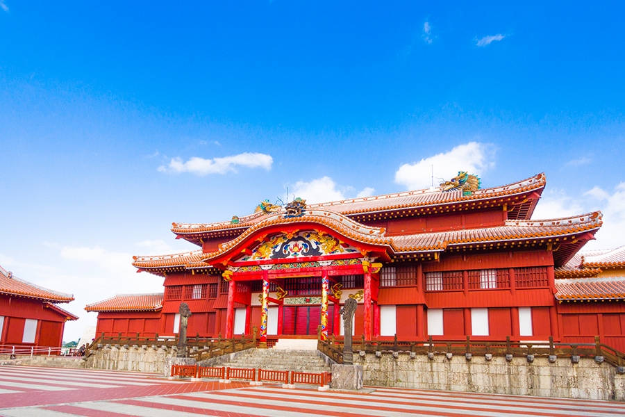 Travel back in time at Shuri Castle