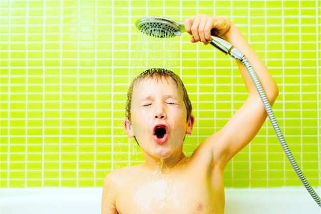 Where can I take a shower?