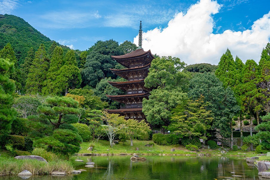Rurikoji Temple Five-Story Pagoda: One of Japan’s top three pagodas