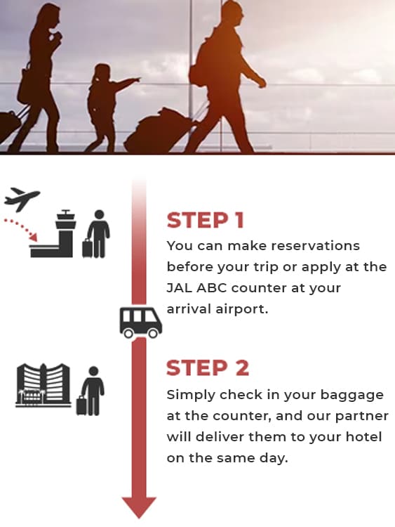 Same-day Luggage Delivery Service - JAPAN AIRLINES (JAL)